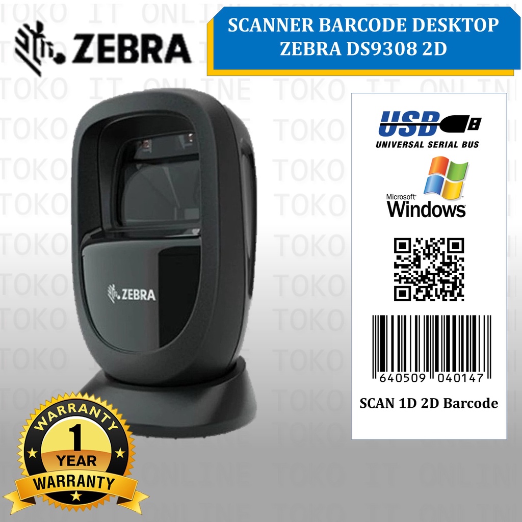 ZEBRA DS9308 2D SCANNER DESKTOP