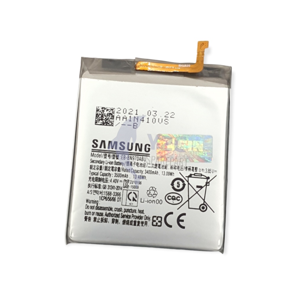 BATERAI SAMSUNG N970 / GALAXY NOTE 10 / EB-BN970ABU ORIGINAL OEM / BATRE BATERE BATRAI BATREI