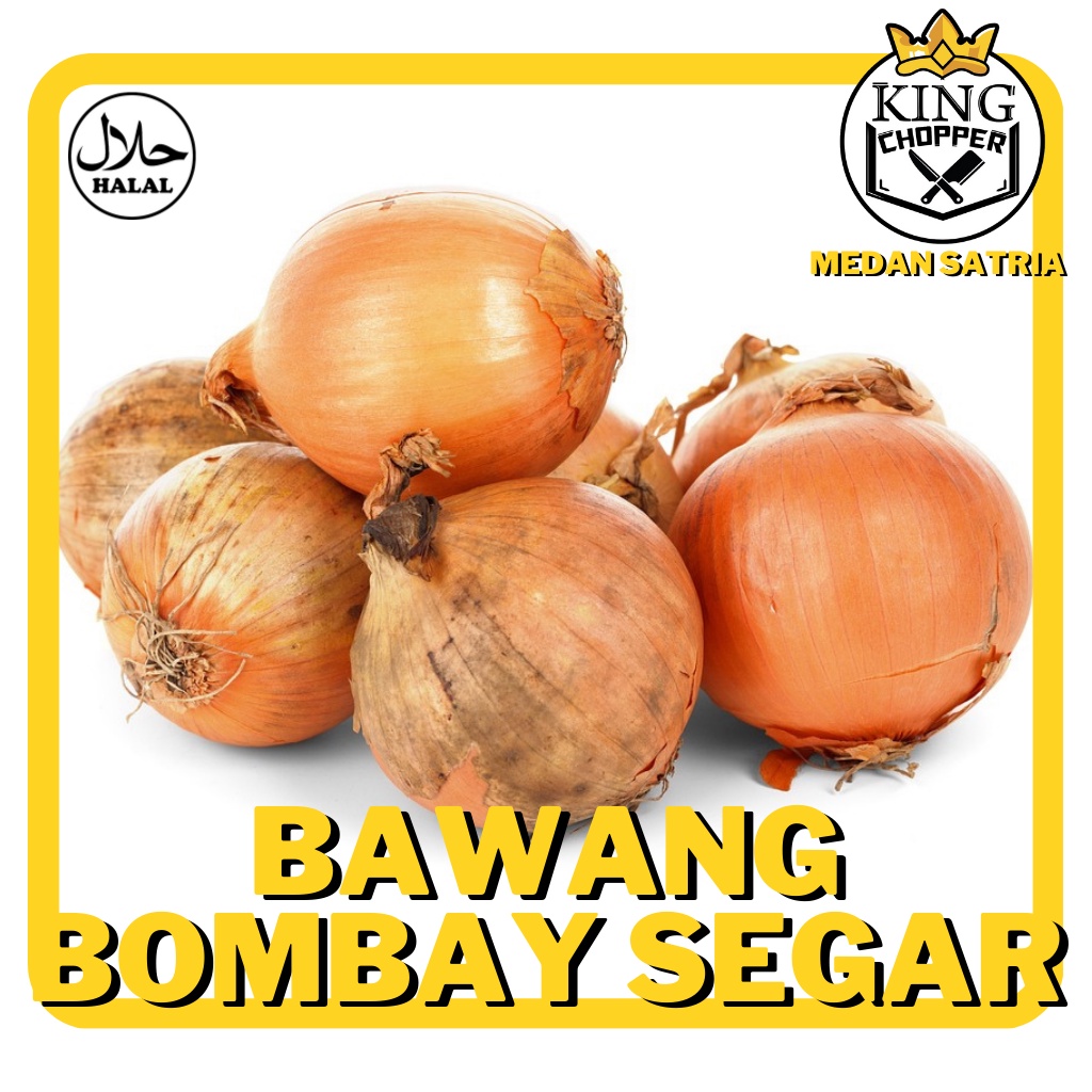 

BAWANG BOMBAY SEGAR - BERSIH SAYUR BUMBU FRESH SUPER KG GR GRAM