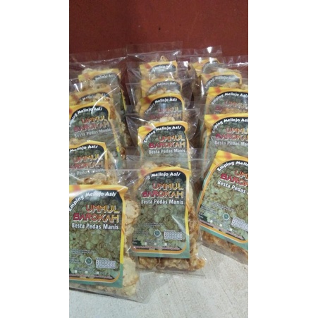 

SALE 2.2 Emping Besta Pedes Manis Gurih Berat 150 gram Dijamin Enak Emping Mlinjo