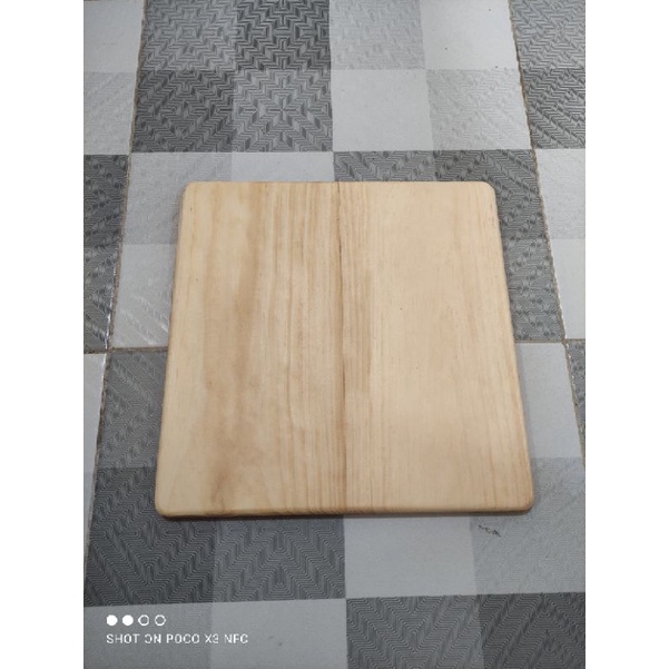 Talenan Kayu Pinus 30x30 Pingul / Telenan Kayu / Telnan Kayu