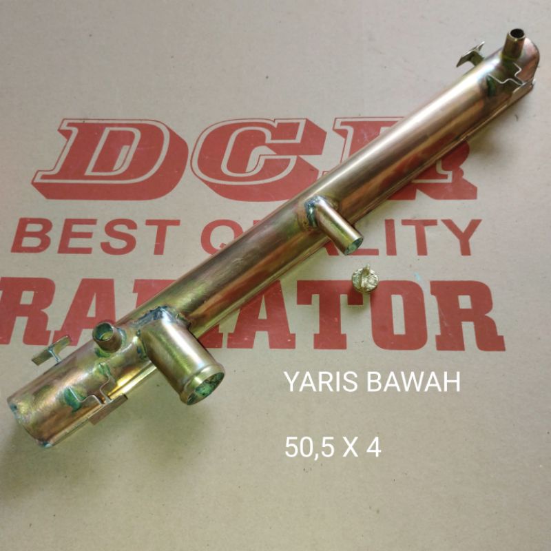 ( COD ) Lower Tank NEW VIOS Gen 2 YARIS 2007 - 2013 Tangki Radiator Kuningan Bawah