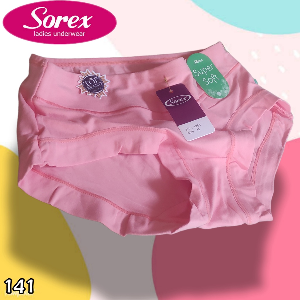 K141 - (Harga Per 1 Potong) CELANA DALAM WANITA PAKAIAN DALAM PAKAIAN WANITA CD SOREX SIZE M - XXL