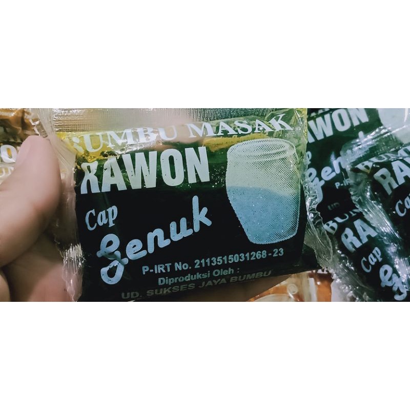 

BUMBU MASAK INSTAN / BUMBU SIAP SAJI CAP GENUK RAWON