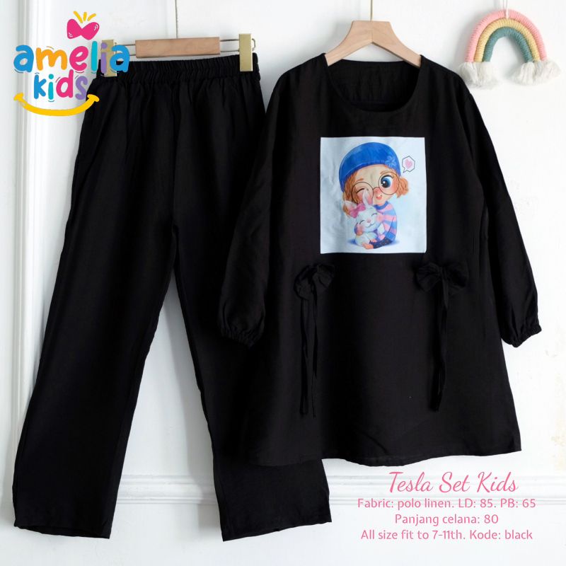 TESLA KIDS/SETELAN ANAK PEREMPUAN BY AMELIA KIDS