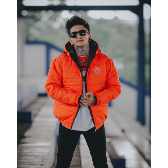 jaket puffer, jaket gelembung pria wanita,