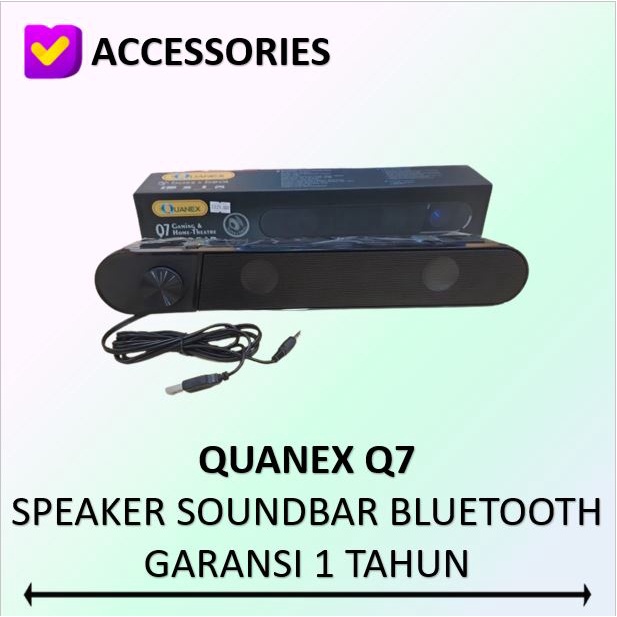 QUANEX Q7 SPEAKER SOUNDBAR BLUETOOTH