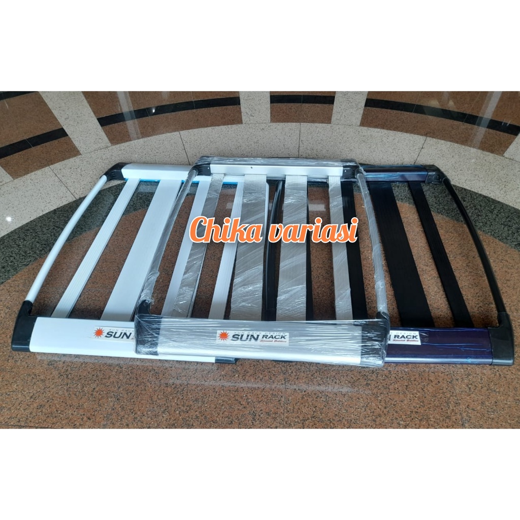 Sun Rack Oval Bagasi Atas Roof Rak Mobil Varian Warna Universal
