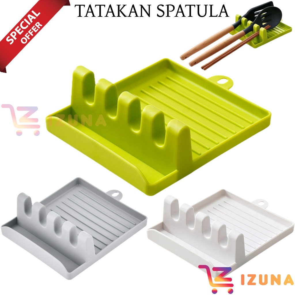 [IZUNA] TATAKAN SPATULA DAPUR  / TATAKAN TUTUP PANCI DAN SPATULA SENDOK / TATAKAN TUTUP PANCI