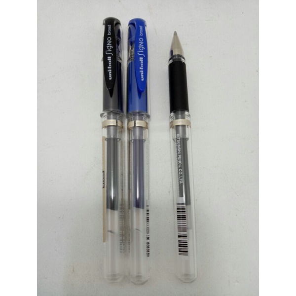 

Pen Signo umr-153 hitam/biru 1,0mm / Pen gel 1,0mm / ballpoint gel signo