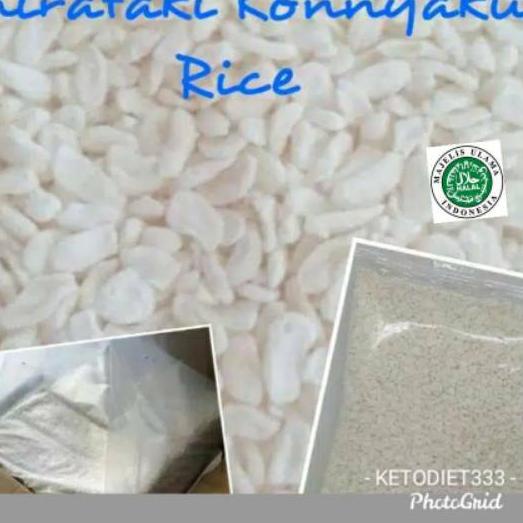 

Promo [FG2] Beras Shirataki Rendah Kalori uk 500gr Low Carbs Konnyaku Rice