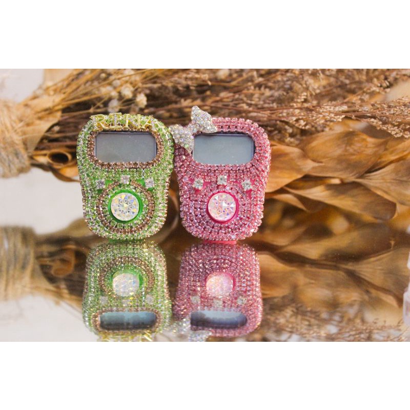 Tasbih LED Charger Premium Swarovski Custom tasbih rechargeable Tasbih digital cantik / Tasbih digit