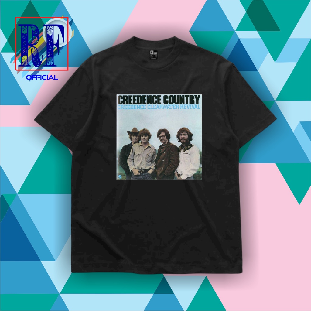 TSHIRT | OVERSIZE | KAOS BAND CREEDENCE CLEARWATER REVIVAL / BAJU BAND CCR / 90S 80S