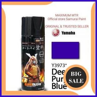 perkakas Samurai Paint/deep Purplish Blue Y3973*(biru Yamaha Movistar)-cat Semprot Aerosol 2674N23