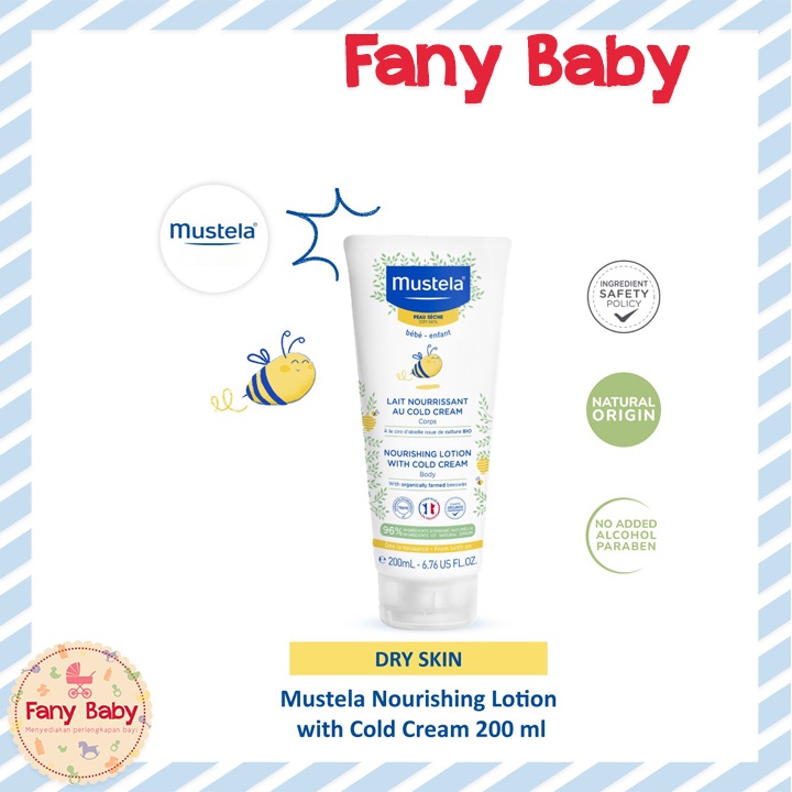 MUSTELA NOURISHING LOTION WITH COLD CREAM 200ML