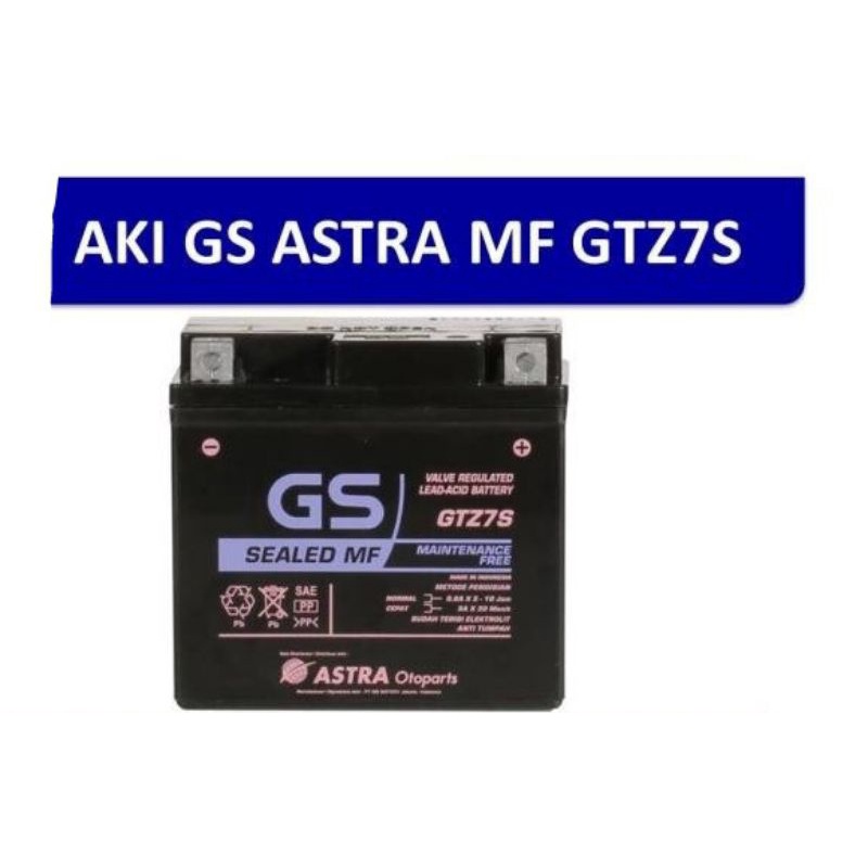 [DIJAMIN ASLI] AKI VARIO 125/ VARIO 150/ SATRIA FU/ GS ASTRA - GTZ6V/GTZ7S PILIH VARIAN