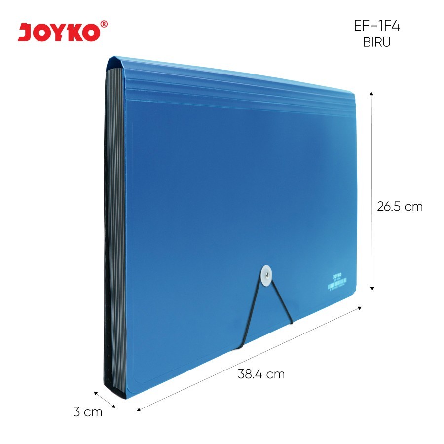 Expanding File Map Harmonika Joyko EF-1F4 Folio F4 13 Pockets