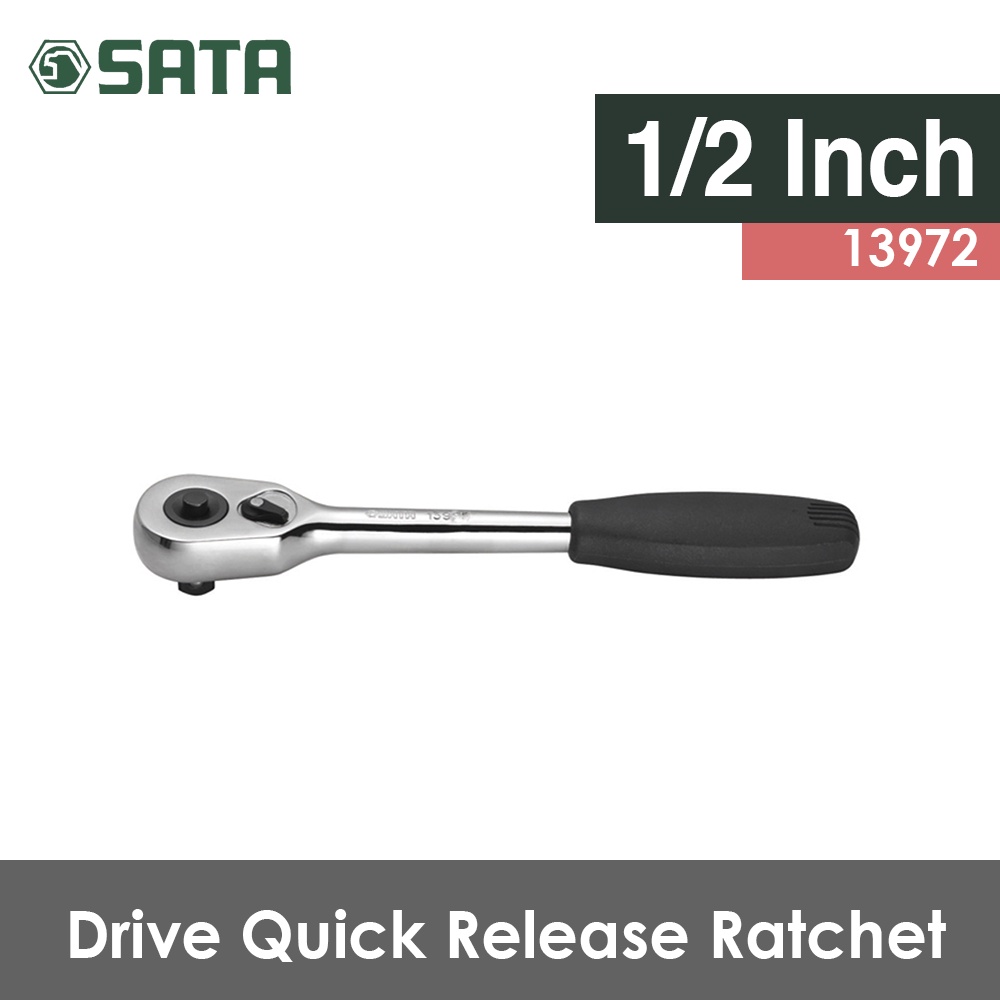 KtmStore 1/2'' DRIVE QUICK-RELEASE RATCHET 13972 SATA TOOLS