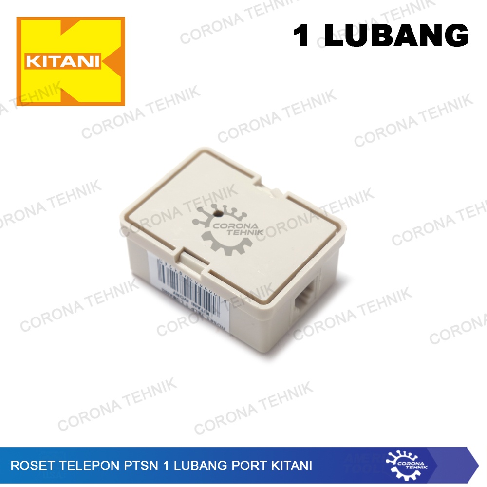 Port Kitani Roset Telepon PTSN 1 Lubang