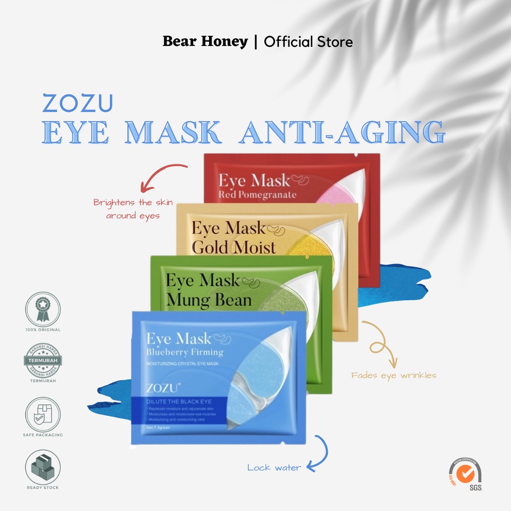 ZOZU eye mask Gold Crytal  Moist - Eye Mask Anti-Aging 7.5g