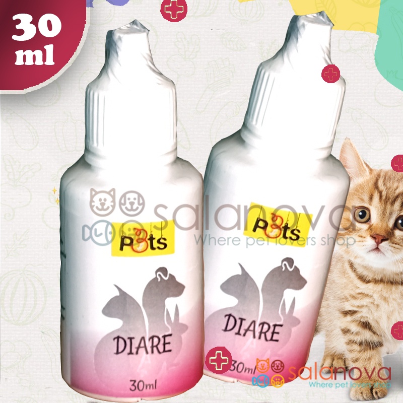 Obat Diare Untuk Hewan Kucing, Anjing, Kelinci dll 30ml - P3ts