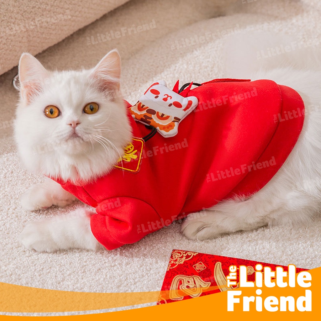 Baju Kostum Sincia Imlek Hewan Anjing Kucing New Year Greetings 2023