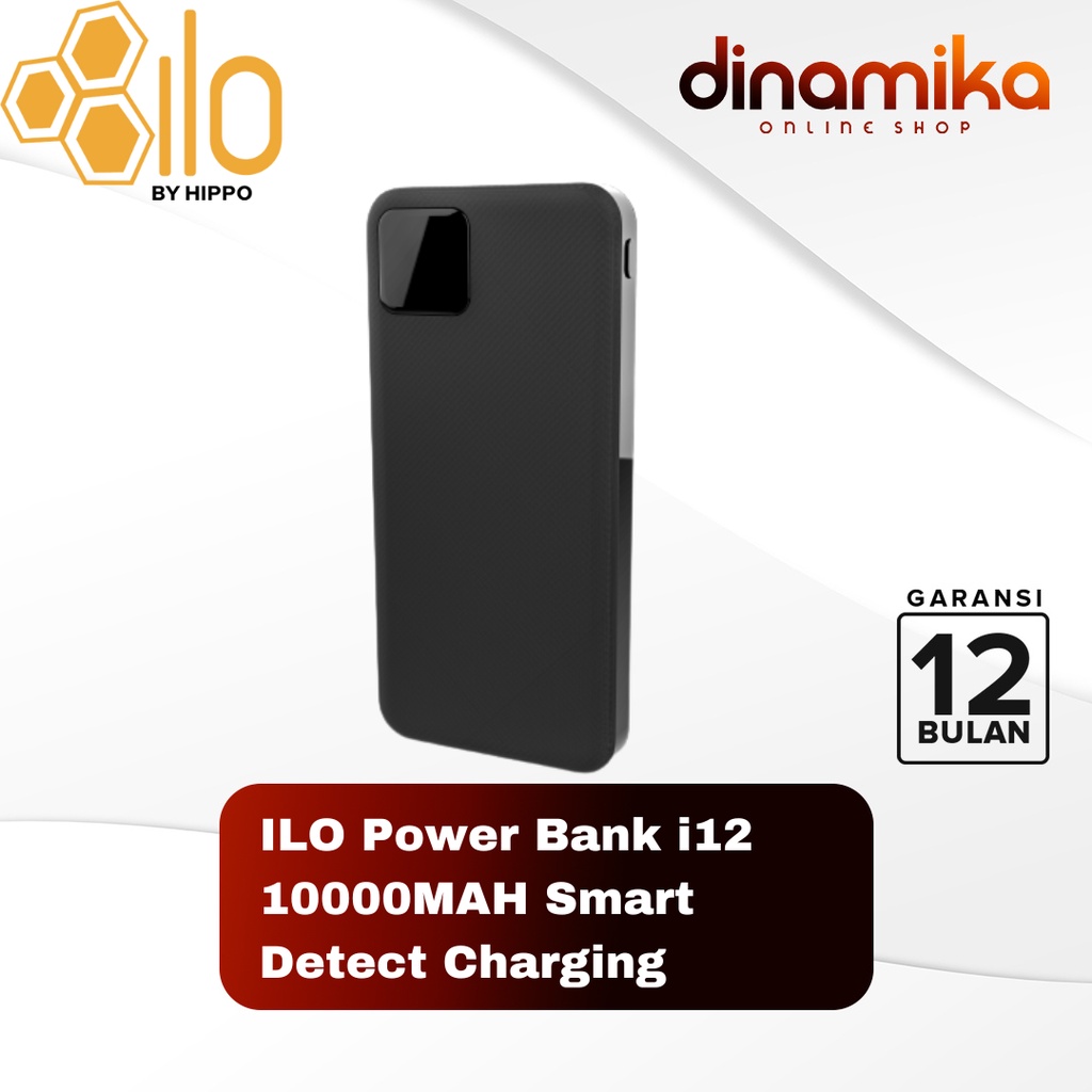 Power Bank ILO i12 10000mAh Smart Detect Charging