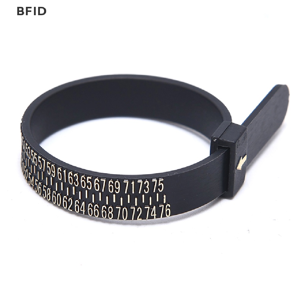 [BFID] Ring Sizer US/Eropa/UK Tape Ruler Pengukur Jari Perhiasan Measure Gauge Tool [ID]