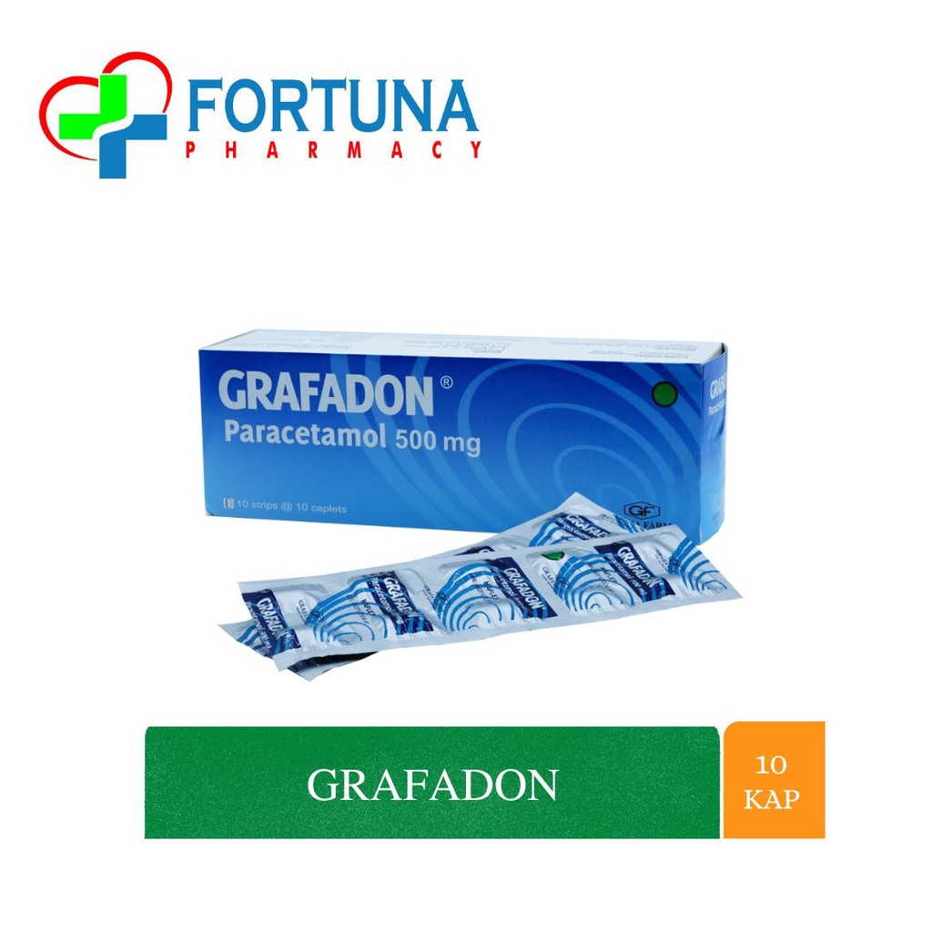 GRAFADON Kaplet - Obat Sakit Kepala dan demam