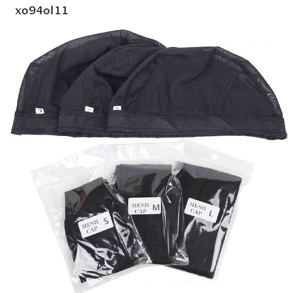 Xo Lace Elastis Dome Wig Caps Untuk Membuat Wig Topi Jaring Jaring Stretchable Tenun Caps OL