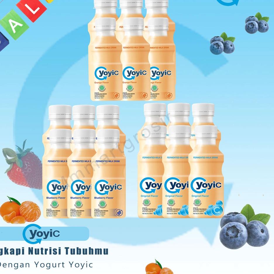 

❤[PROMO MURAH!!!]❤ YOYIC MINUMAN SUSU FERMENTASI 130ML / 6PCS