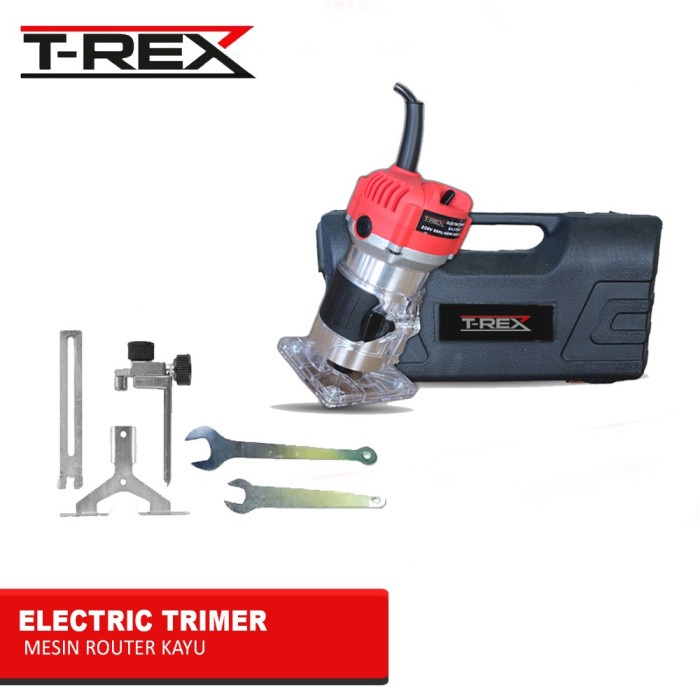 T-Rex Mesin Trimer Router/ mesin profil kayu 6mm