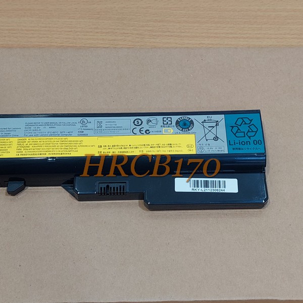 Baterai Batre Laptop Lenovo B470 B570 G460 G465 G470 G475 Series -HRCB