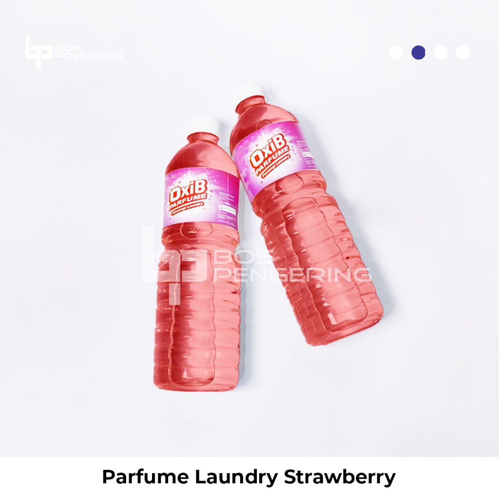 Pewangi Pakaian Laundry - OxiB Parfum Aroma Strawberry 1Liter Manis Tahan Lama