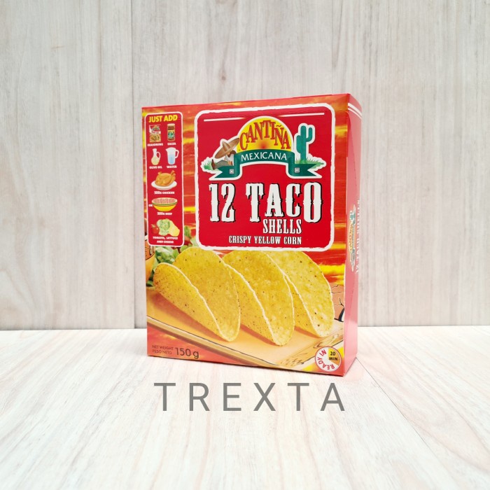 

12 Taco Shells Cantina Mexicana 150 Gram