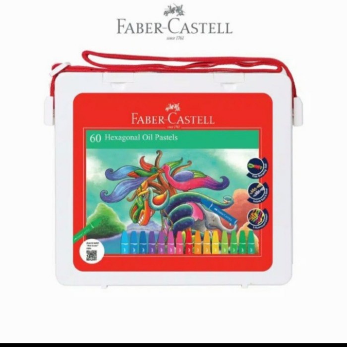 

Pastel Crayon Oil Fastel Faber-Castell 60 Warna