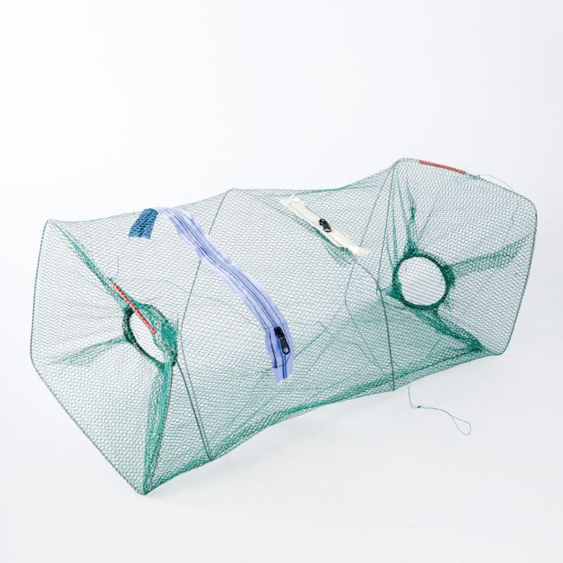 Jaring Pancing Ikan dan Udang FISHING Net Cage Foldable 48x22x22 cm