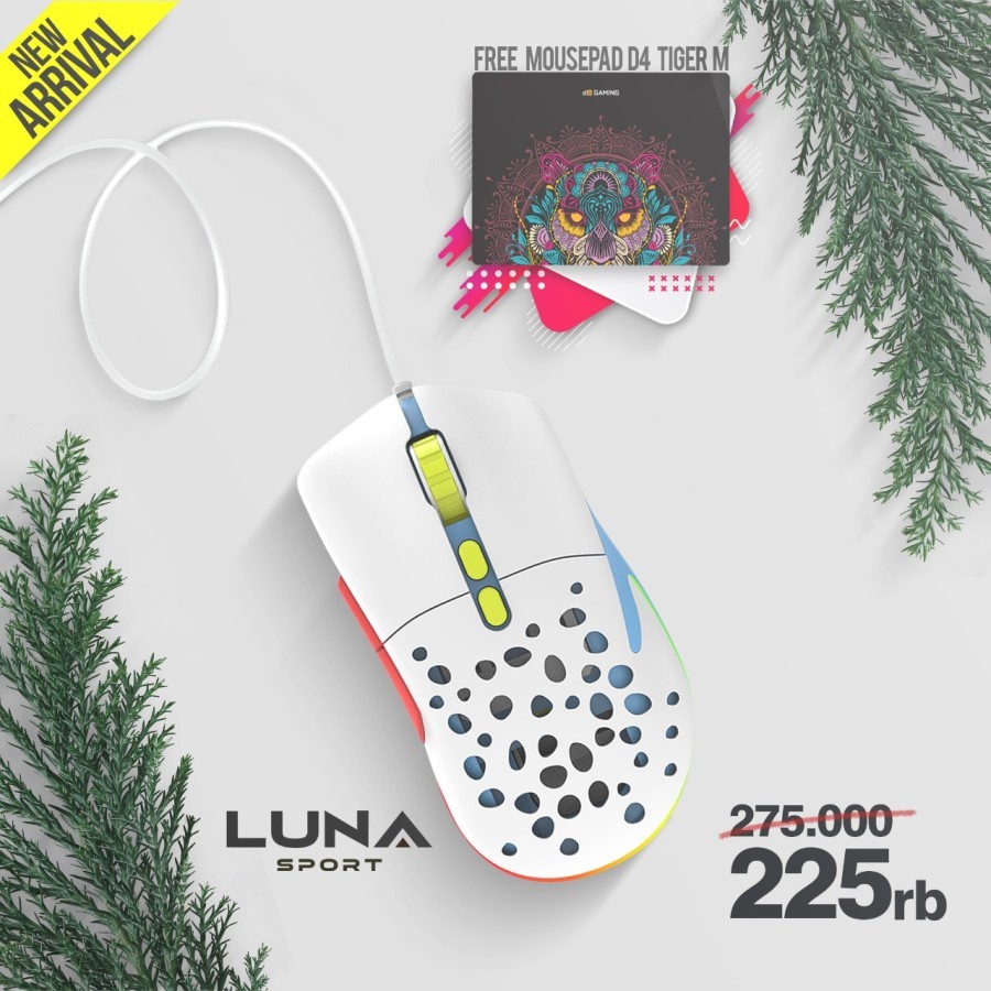 Digital Alliance Mouse Luna Sport RGB Gaming Mouse NAMPOLL