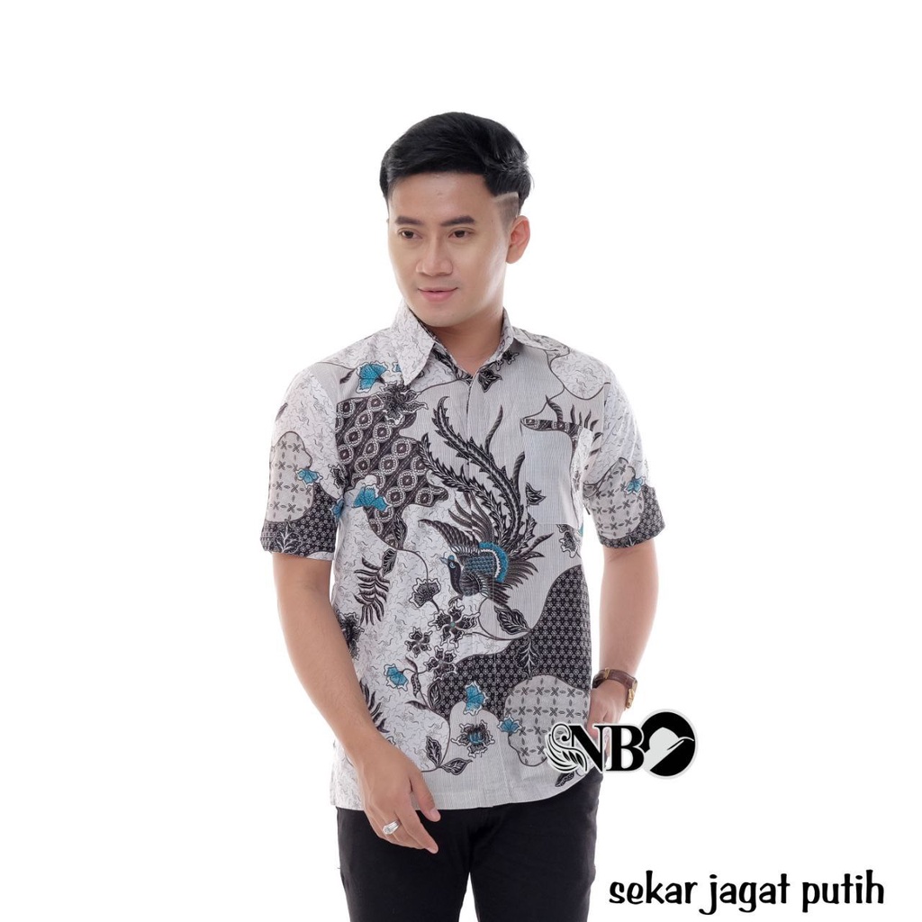 BAJU COUPLE BATIK PRIA WANITA KEKINIAN BATIK KERJA