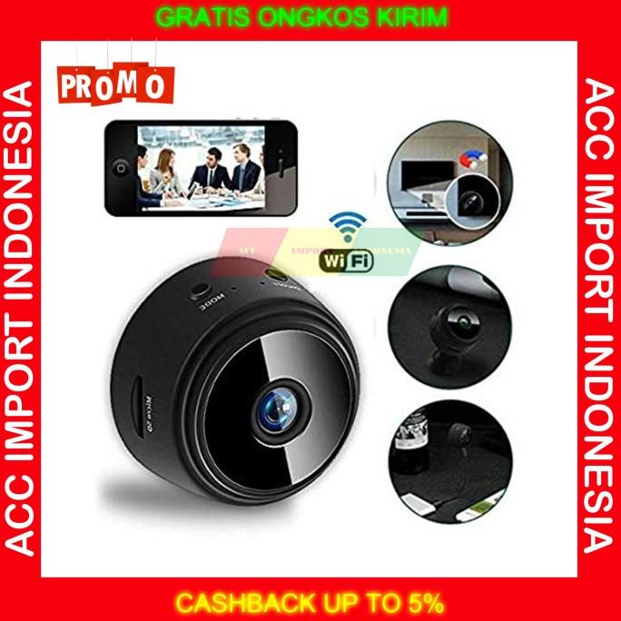 Terbaru Kamera Pengintai Mini CCTV Camera Spy Cam Wireless A9 Full HD 1080P .