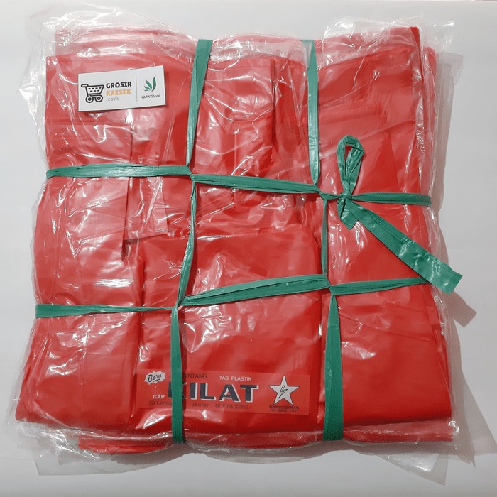 Kresek Bintang Kilat Ukuran 40 harga grosir - putih