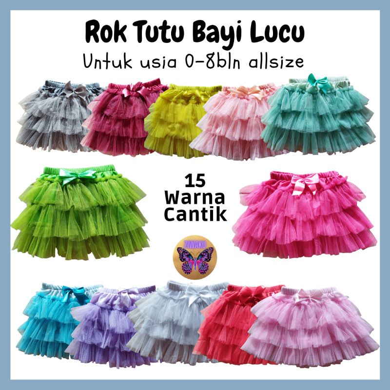 Rok Tutu Bayi 0-8bln Baju Bayi Lucu COD