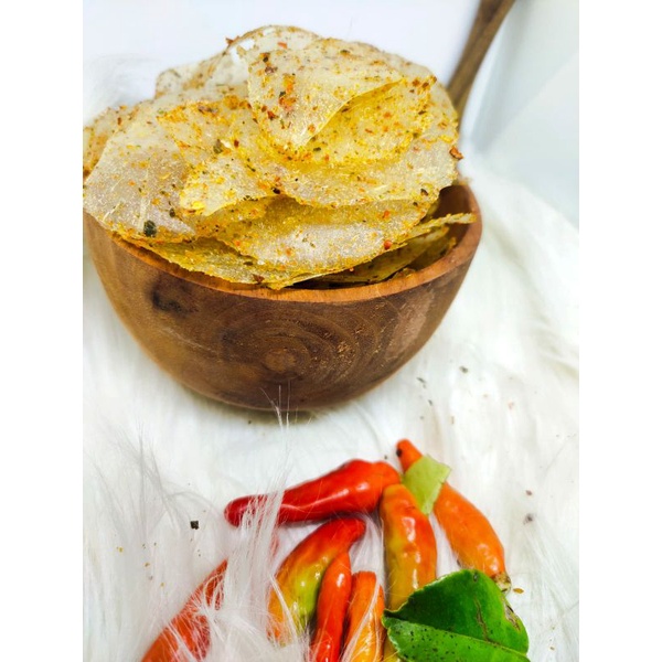 

KERIPIK KACA DAUN JERUK 100 gr