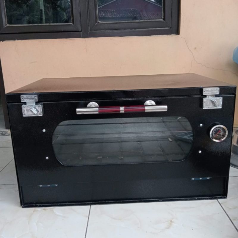 Oven Tangkring Kompor 2 Tungku Ukuran 60x40x36 Kapasitas 2 loyang