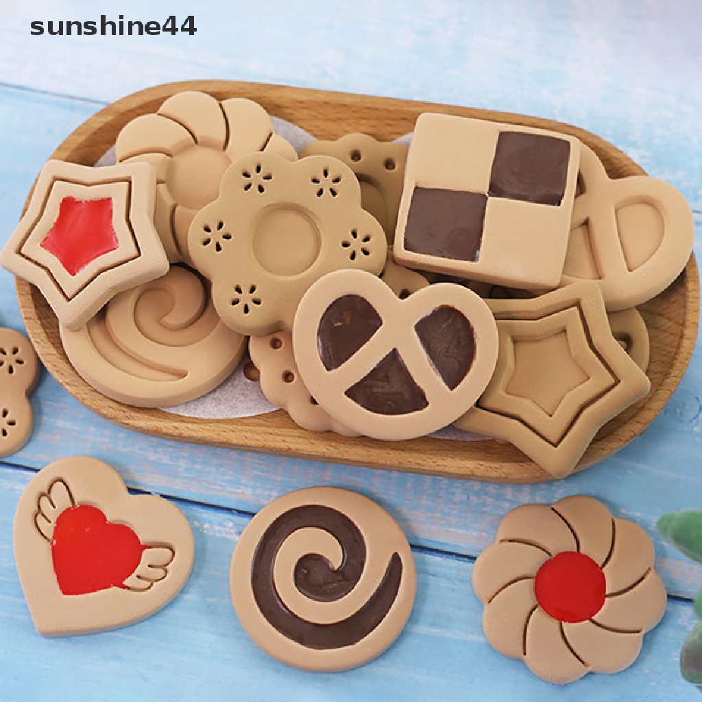 Sunshine 8pcs/Set DIY Kue Decorag Tools Kartun Biskuit Cetakan Cookie Cutters Set.