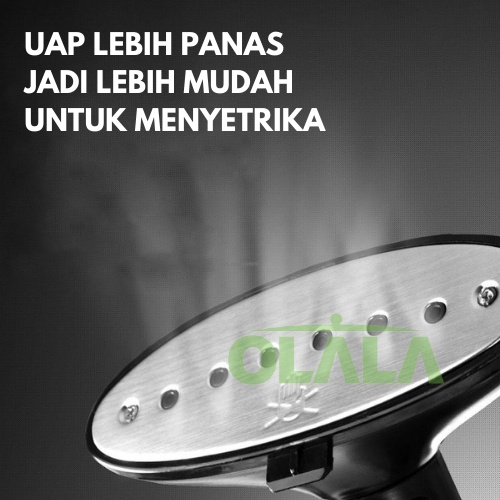 Steam Iron Mesin Setrika Pakaian Uap 2 in 1 TM-MY528