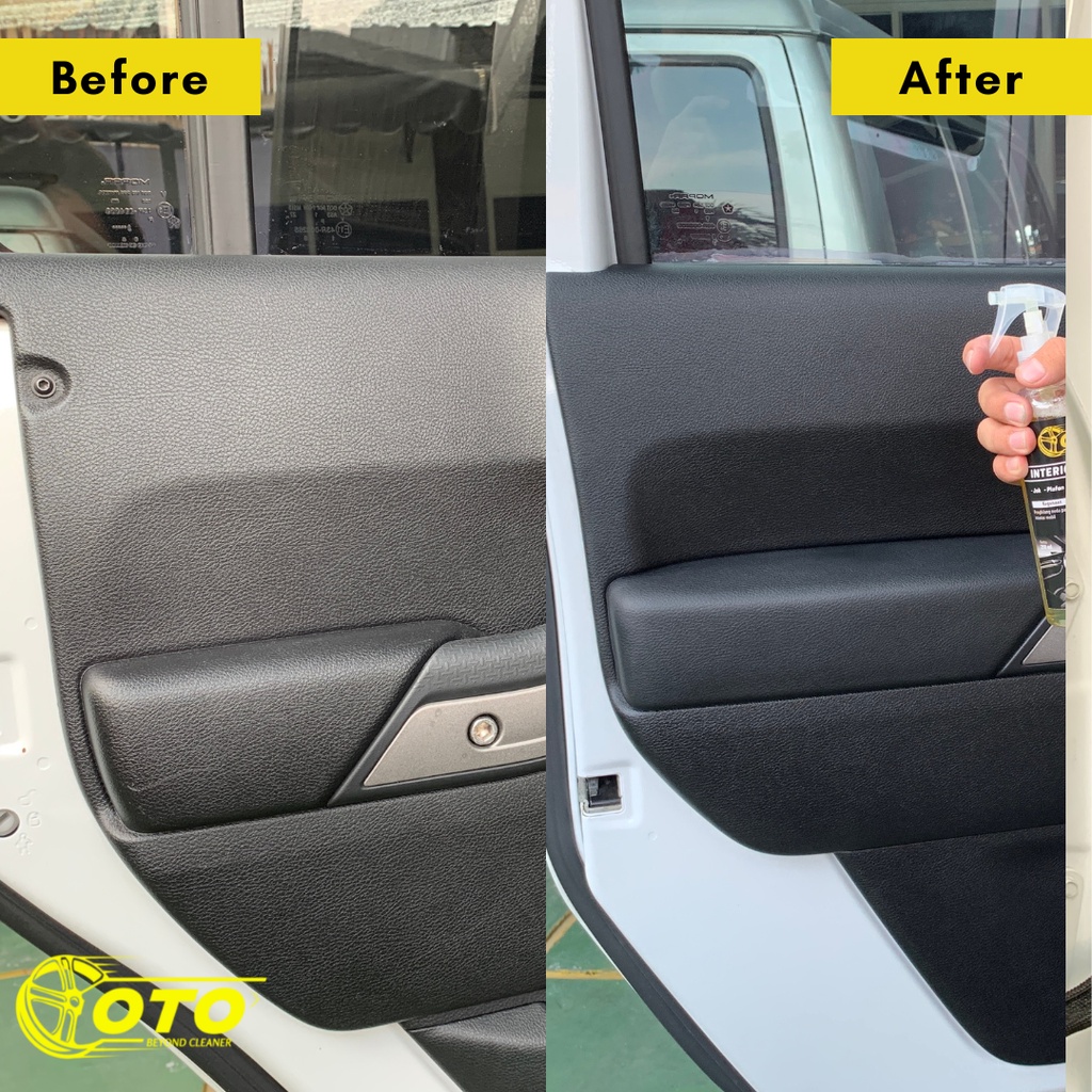 Cairan Pembersih Interior Mobil Paling Ampuh Super Bersih - Free Aplicator - Interior Cleaner - OTO Cleaner - Pembersih Jok - Pembersih Dashboard - Pembersih door trim- Kualitas Tinggi - Penghilang Kotoran Interior - Penghilang Noda Interior