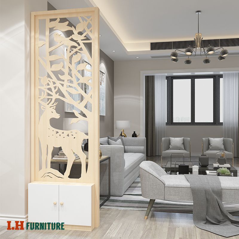 Partisi Ruangan Kekinian / Penyekat Ruangan kayu / Bisa riquesd Custom / Partisi minimalis