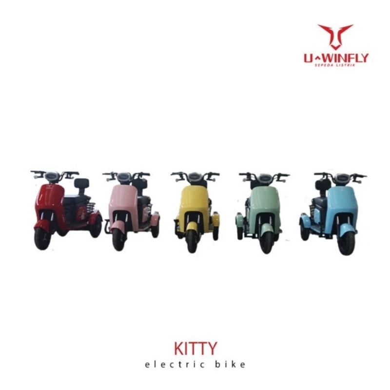 Sepeda Listrik Roda Tiga Uwinfly Kitty Garansi Resmi