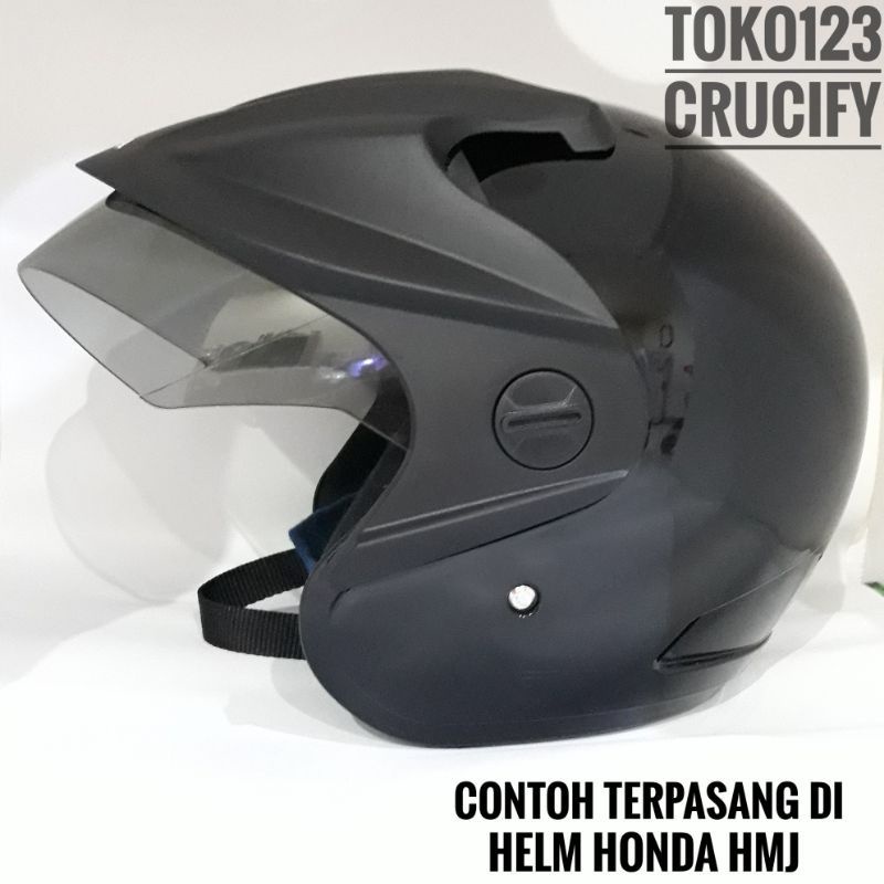 Kaca Helm Honda TRX-3 / kaca helm ojol